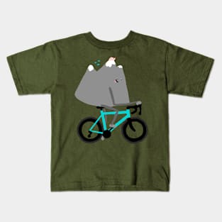 mountain climbing Kids T-Shirt